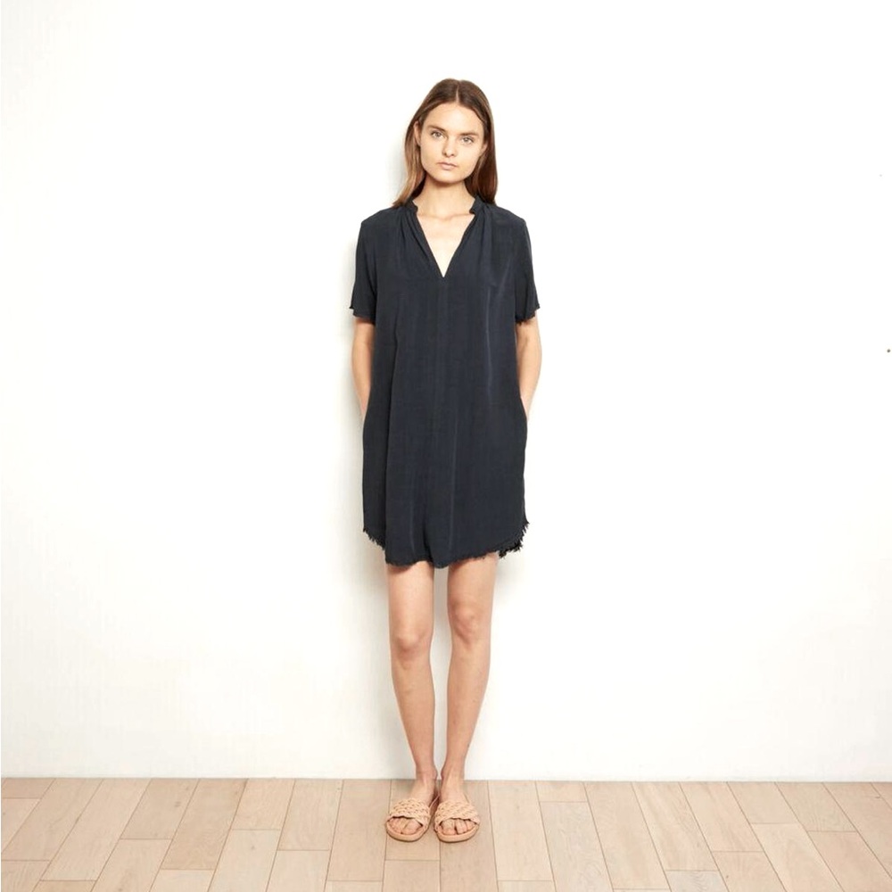 The Odell’s Everyday Shift Dress in Charcoal Gray!